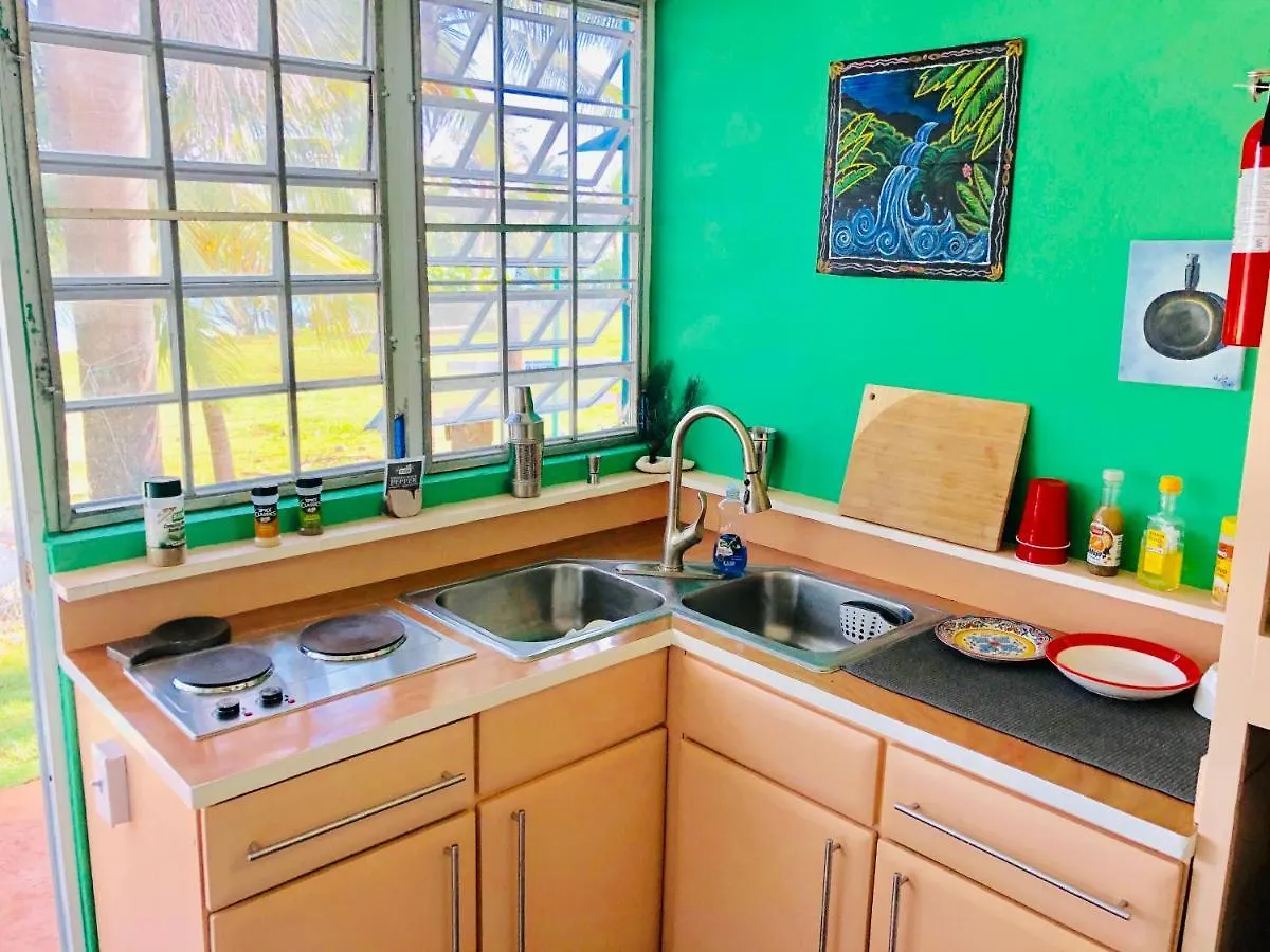 Garza House - Beachfront Full Apt-Finca Corsica Hotel Patillas Farm stay