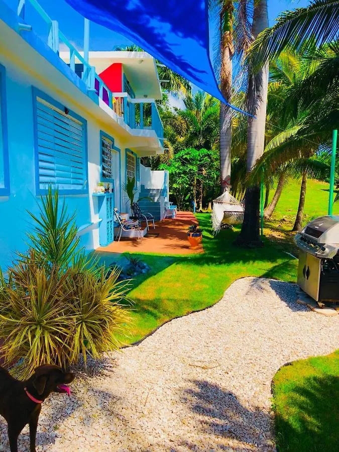 Farm stay Garza House - Beachfront Full Apt-Finca Corsica Hotel Patillas Puerto Rico